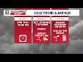 Live Weather Impact Update | Thunderstorms tonight, watching low tornado risk overnight