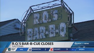 "One more sandwich," R.O.'S Bar-B-Q in Gastonia closes