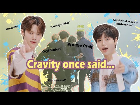 Cravity once said...