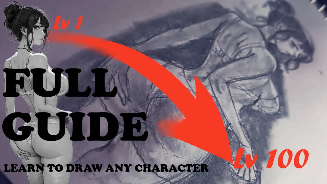 Learn to Draw any Character from 0 to 100 | Ep- 1 Step by Step #art ...