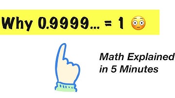 ⭐ 0.9999… = 1 😳 The Proof That Shocks Everyone