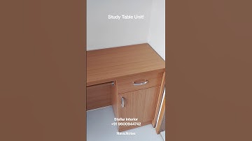 Study Table Unit For Work From Home(WFH) | Nava.Notes #shorts #wfh #studytable #carpentry #woodwork
