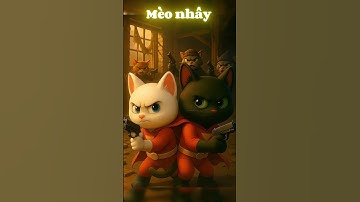 Mèo con trở thành siêu anh hùng làm nhiệm vụ giải cứu #shorts #cat #ai #meow #meo