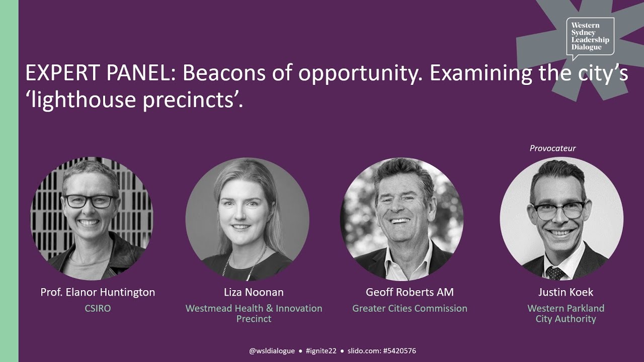 Ignite GWS Summit 2022 Beacons of opportunity. Examining the city’s