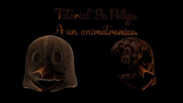 Tutorial De Pelaje A Un Animatronico|C4D/FNAF|Spentro Production Of Animation.
