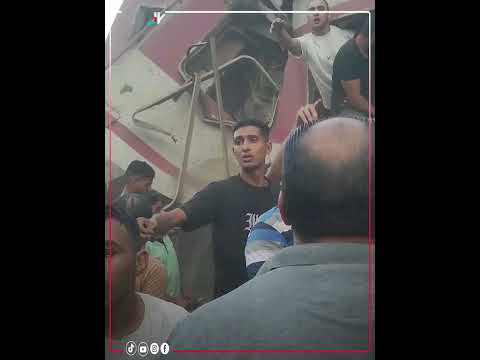٣ وفيات و٤٧ مصاب حصيلة ضحايا قطارين الشرقية حتي الآن 