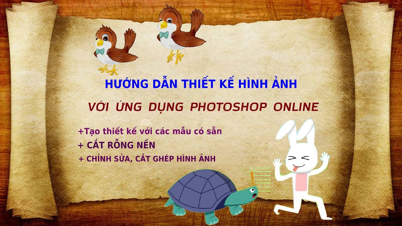 Photoshop online| Bài 1| Các ứng dụng hữu ích cho người mới bắt đầu| Ứng dụng cắt ghép hình ảnh