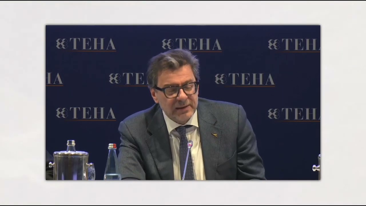 Il ministro Giorgetti al Forum Ambrosetti - 5 aprile 2025
