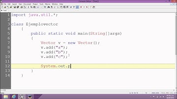 Video Tutorial Vectores en Java / Vectors in Java
