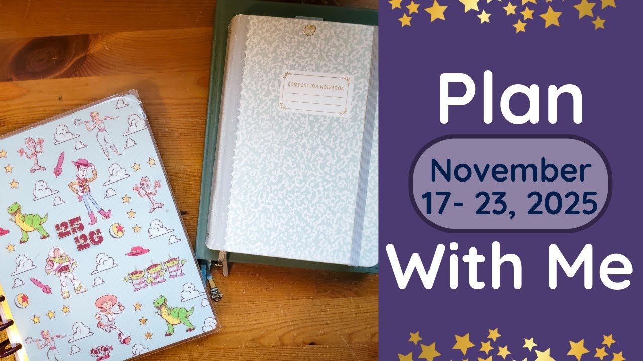 Plan With Me | Week of 11/17/2025
