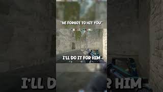 He Forgot To Hit You...