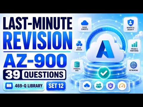 AZ-900 Exam Questions & Answers 2026 — Set 12