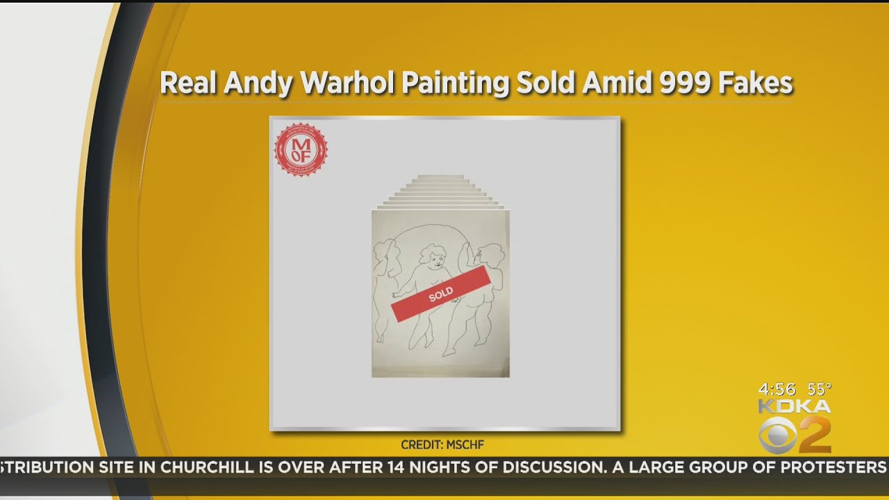 Andy Warhol Authentic Being Sold Among Fakes