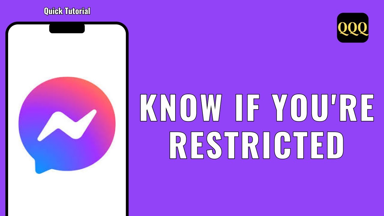 How To Know If You're Restricted On Messenger - YouTube