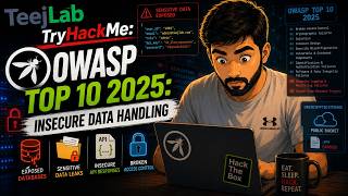 TryHackMe: OWASP Top 10 2025 Insecure Data Handling