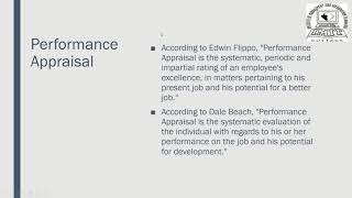Performance Appraisal- Meaning, Process and Purposes