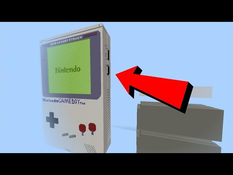 Working Nintendo Boy Minecraft - YouTube