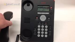 Avaya 9601 Overview - Faculty Phone Tutorial