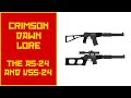 Crimson Dawn Lore - The AS-24 and VSS-24 Integrally-Suppressed Rifles