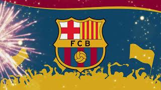 Hino do Barcelona 1 Hora  FC Barcelona Anthem 1 Hour  Himno de Barcelona 1 Hora