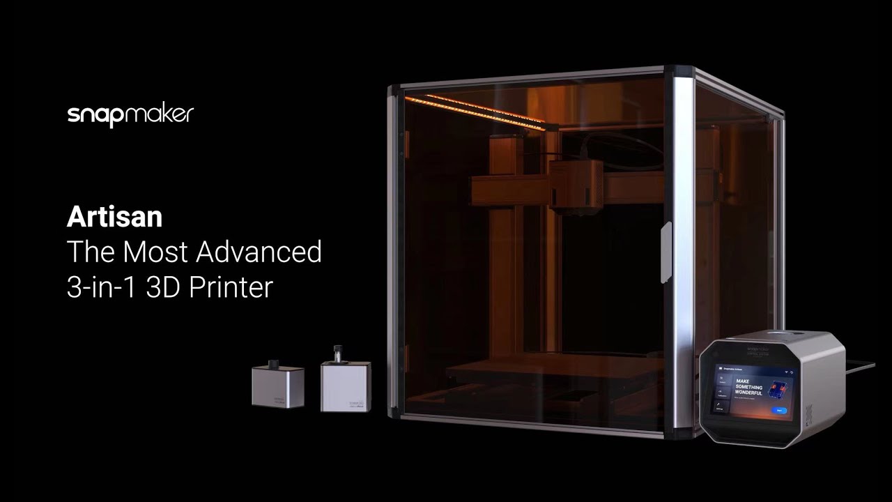 Snapmaker Artisan  The Most Advanced 3-in-1 3D Printer