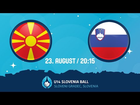 SloBall '19, boys - North Macedonia : Slovenia - gameday 2, group A