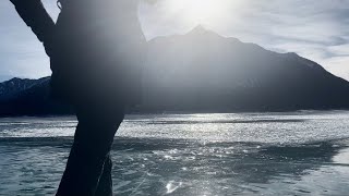 [Day 42] I was amazed by what I saw. This frozen lake is EXTRAORDINARY! 🏔❄️ 🥰l Relaxing  | Vlog