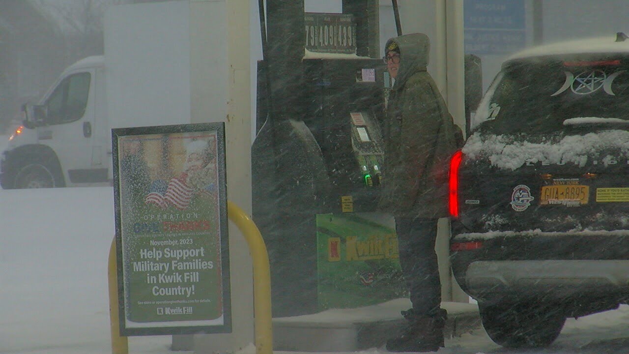 ‘The roads are pretty terrible:’ Reaction to lake effect snow in the ...
