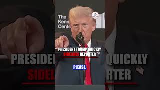 Trump sidelines reporter: 'I didn't ask you' #shorts #usa #us #news #trump#viralvideo #conference