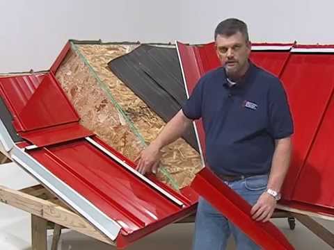 This Metal Sales video shows Vertical Seam Panel, Clip, and