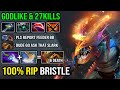 That's Why Slark Diffusal is Bristle Number 1 Counter | EPIC Max Agility 100% Free Hit Imba DotA 2