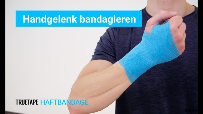 TRUETAPE®: Fingerkuppe bandagieren  Anleitung mit dem Fingerverband 