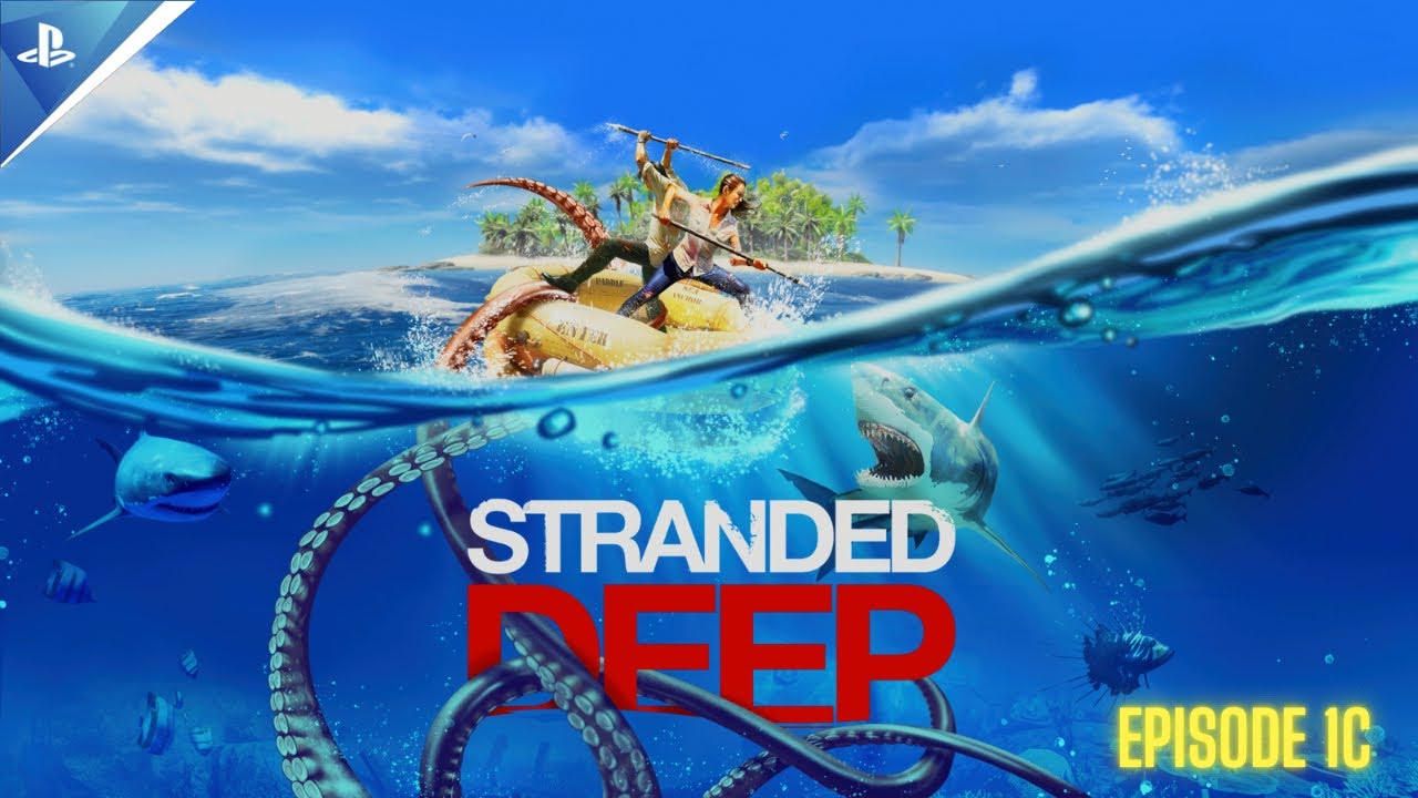 I survived A Plane Crash... But The First Night Is Worse 💀 | Stranded Deep - Ep 1C | PS5