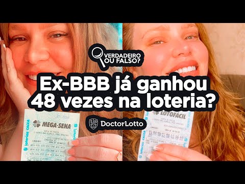 Ex-BBB já ganhou mais de 50 vezes na loteria e revela segredo; veja