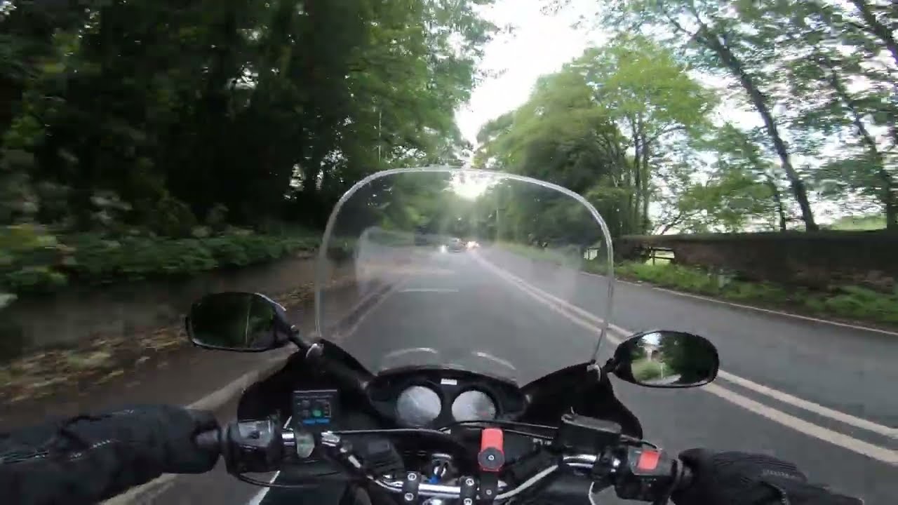 Honda NT650 Deauville ride after new head bearings - GoPro Hero7 Black