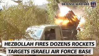 IRAN NEWS HEZBOLLAH TARGETS ISRAELI AIR FORCE’S AIR CONTROL BASE WITH DOZENS OF ROCKET