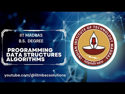IITM PDSA GRADED ASSIGNMENT WEEK 11 SOLUTIONS