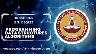 IITM PDSA GRADED ASSIGNMENT WEEK 11 SOLUTIONS