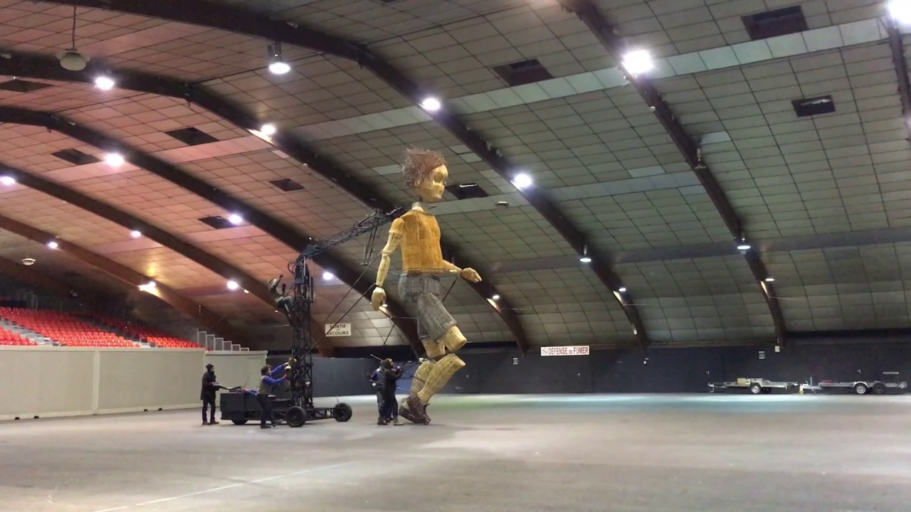 L'Homme Debout en répétition - février 2018