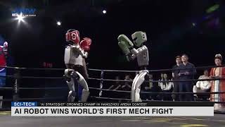 Ai Robot Wins Worlds First Mech Fight