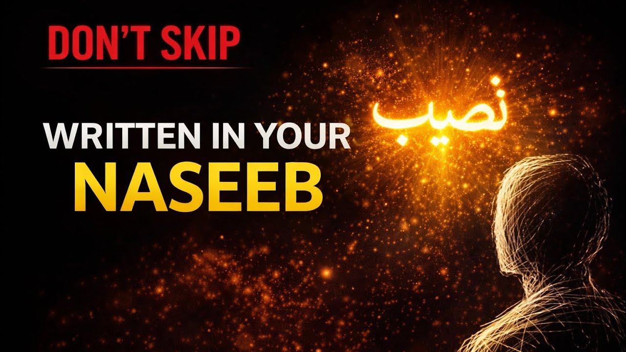 If Allah Put Someone in Your Heart, It's Written in Your Naseeb