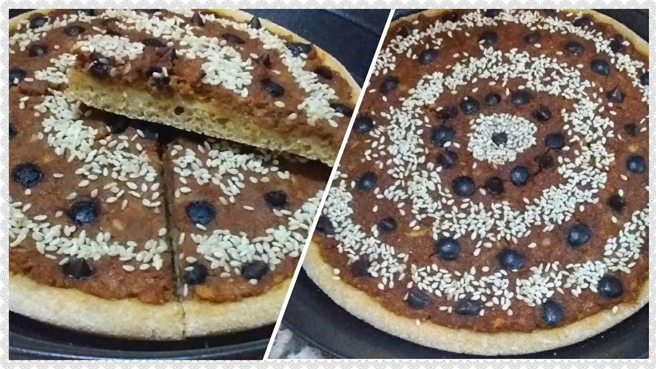 بيتزا حلوة عليها الطلب من الكبار والصغار مذاقها جد رائع😍 جربوها وردو عليا الخبار وبالصحة والراحة👍