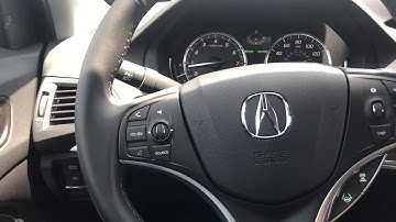 How to use the navigation system through voice command in the 2020 MDX. DA