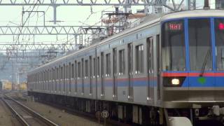 【東京都交通局】6300形6327F%急行日吉行＠新丸子('13/02)