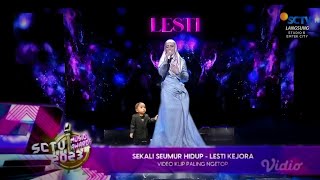 Penuh Haru  Perdana Tdanil Lesti Kejora Bawakan Lagu Sekali Seumur Hidup