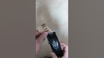 How to sharpen the blades of any clipper #shorts