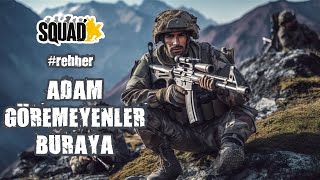 ADAM GÖREMİYORUM? SQUAD TÜRKÇE REHBER #squad #rehber