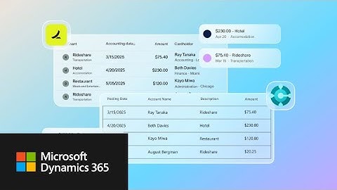 Transform expense management with agentic solutions from Ramp and Dynamics 365 Business Central