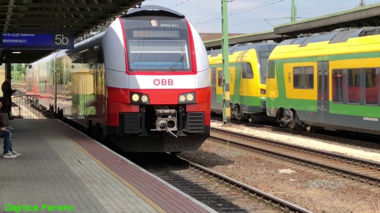 Trains in Sopron | Vonatok Sopronban [1080/60p]