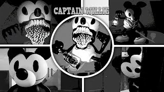 Captain Willie - Creepy Mickey Mouse Steamboat (All Jumpscares & All Endings)